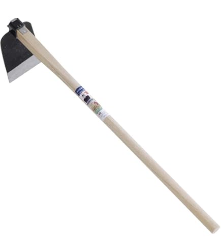 カイバン 鍬 鋼製 木製ハンドル Amazon | 浅野木工所 手打全鋼 唐鍬 1.1kg 本樫 15020 | くわ